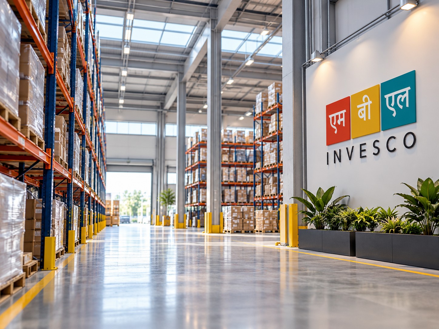 Premium warehouse interior representing industrial real estate and warehouse solutions in Ahmedabad